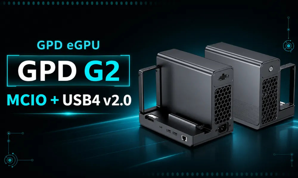 GPD G2とは？MCIO 8i搭載eGPUドックの特徴と「800W電源」の実用性を専門店が解説