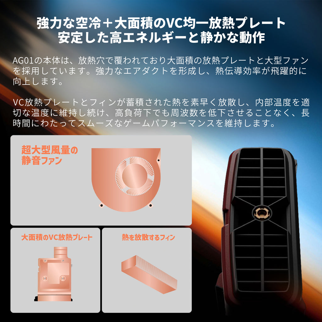 その他 AYANEO GRAPHICS STARSHIP AG01 AYANEO AG01 Starship Graphics Dock – Retro Sci-Fi eGPU