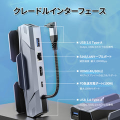 PCポータブル TENKU ポータブルゲーミングPC対応 6-in-1 汎用クレードル – UMPC専門