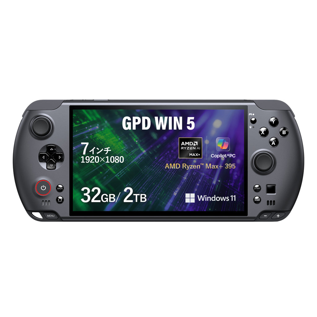 GPD WIN 5 ポータブルゲーミングPC Ryzen Al Max+ 395/Al Max 385