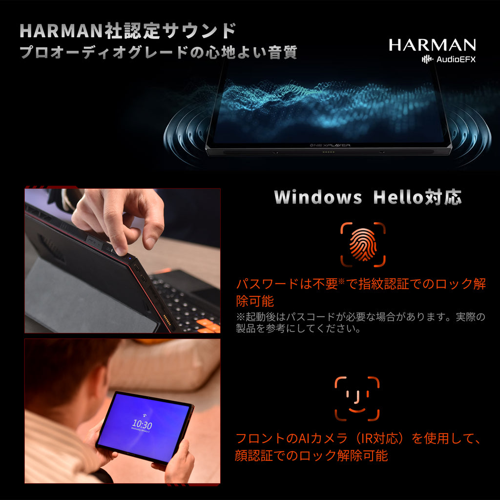 Windowsノート本体 OneXPlayer X1 Pro AI 9 HX 370 32GB/2TB OneXPlayer X1 Pro 国内正規版 3in1 PC（Ryzen AI 9 HX 370