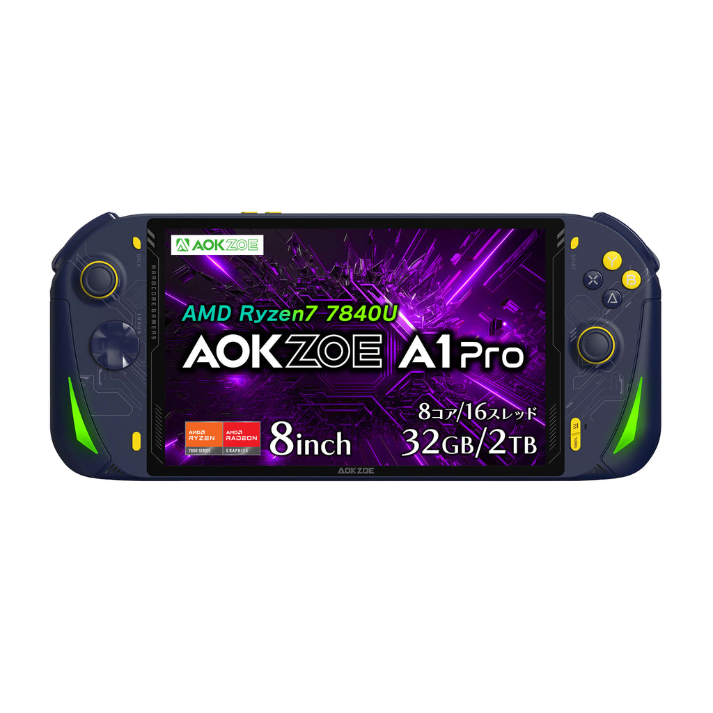 の内容となりますAOKZOE A1 Pro 7840U 32GB 2TB