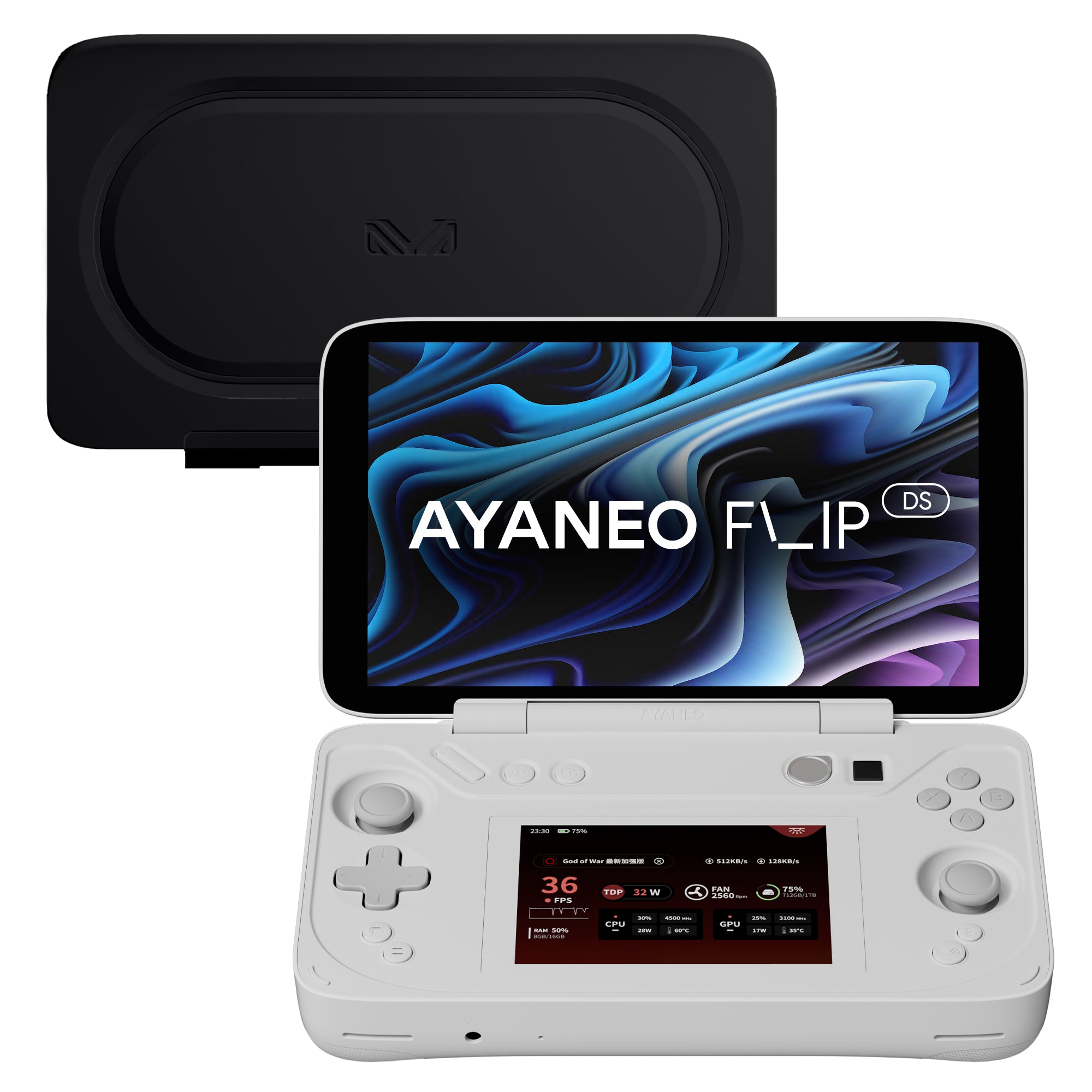 予約商品：6月下旬発送】AYANEO FLIP DS（デュアルスクリーン）Ryzen 7