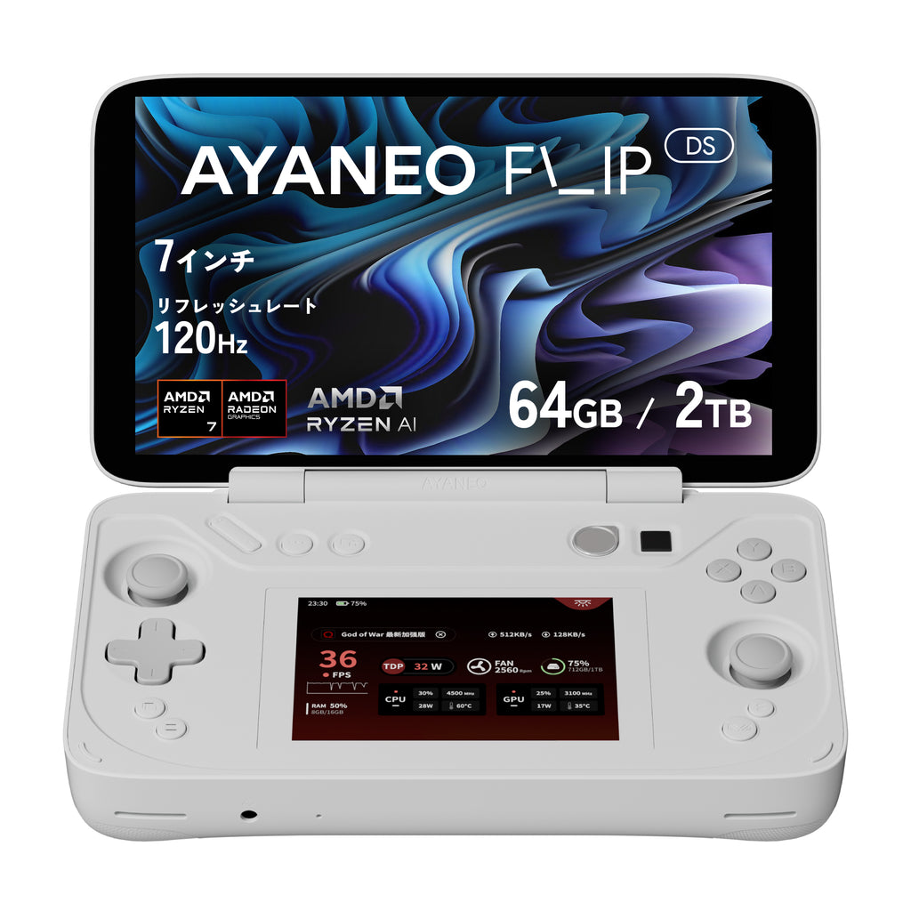 AYANEO FLIP DS（デュアルスクリーン）Ryzen 8840U