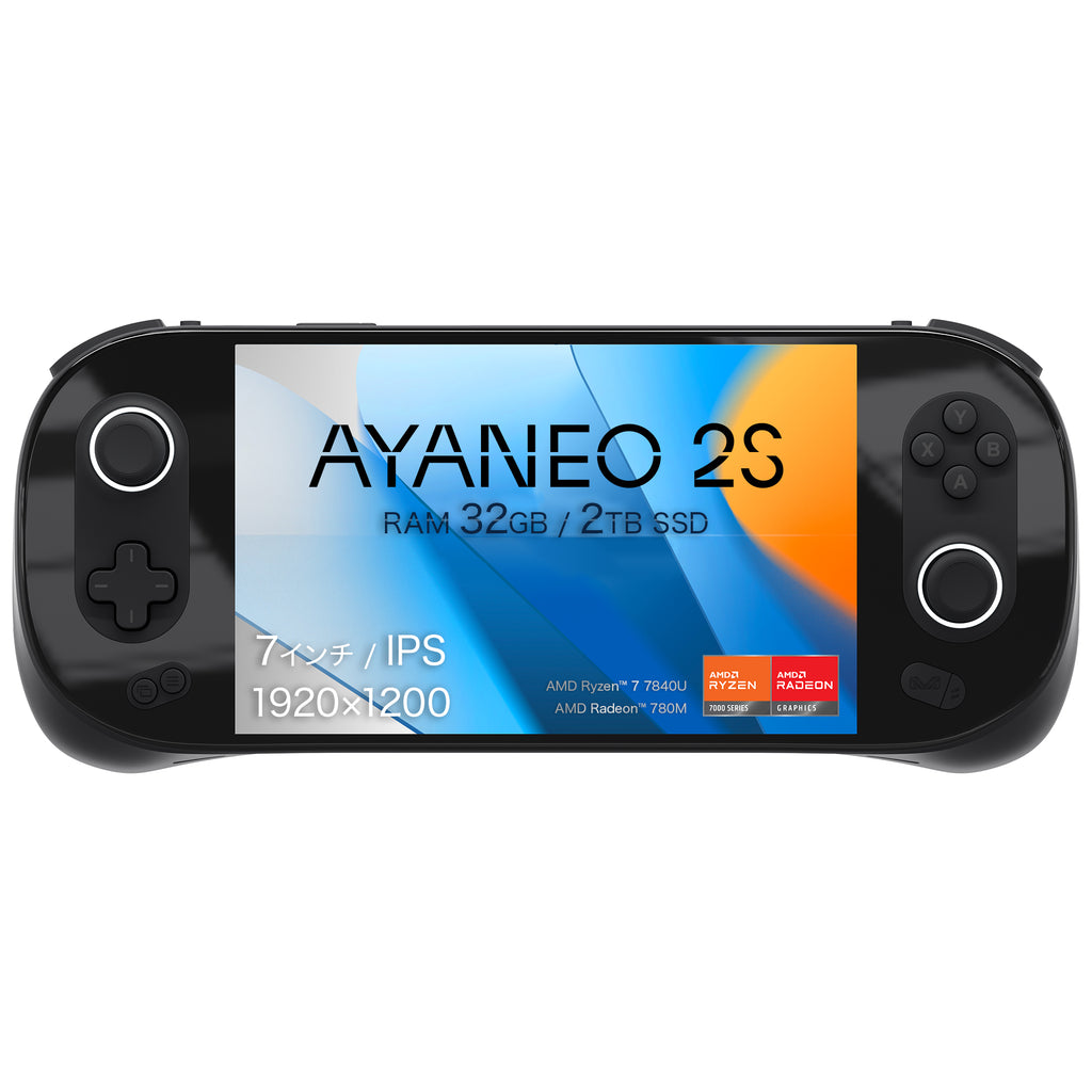 美品 AYANEO 2S Ryzen 7840U 32gb 2tb ブラックSSD容量2000GB