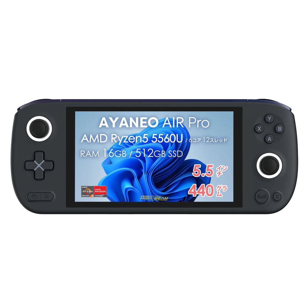 リファービッシュ品》AYANEO Air Pro Ryzen 5 5560U 16GB/512GB ポーラ