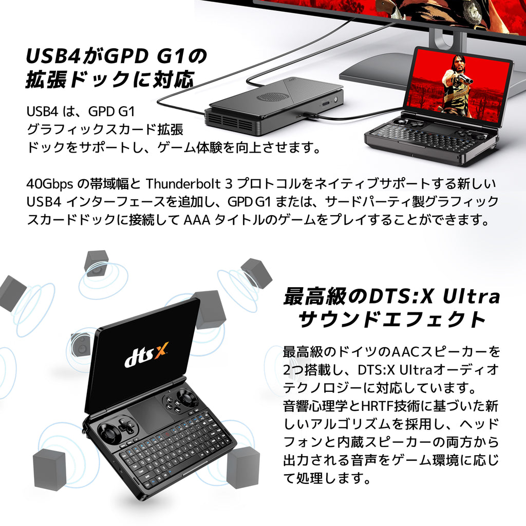 GPD WIN Mini 2025 Ryzen AI 9 HX 370/Ryzen7 8840U – UMPC専門店