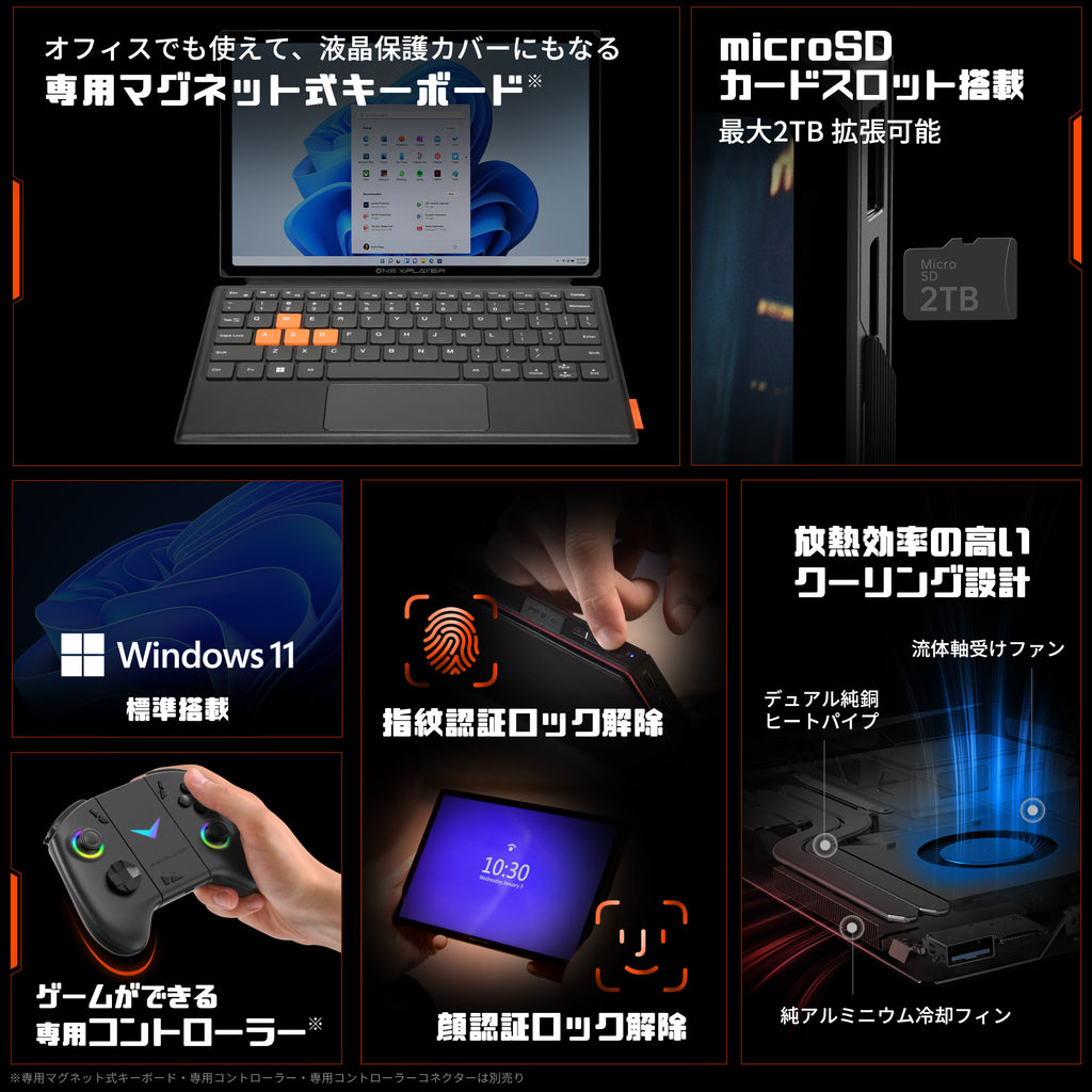 リファービッシュ品》ONEXPLAYER X1 AMD Edition 3in1 PC  