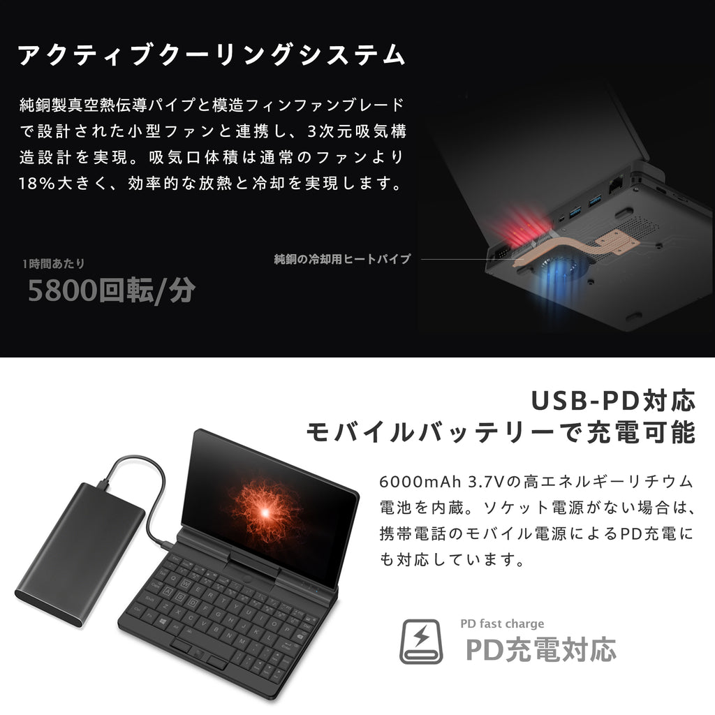 One-Netbook A1 Pro 第11世代 インテル – ハイビーム 公式オンラインストア