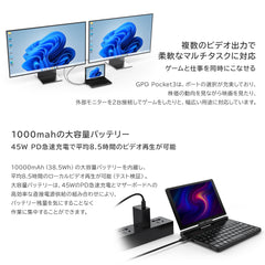 GPD Pocket 3 Pro（Pentium Gold 7505/16GB/512GB）天空オリジナル