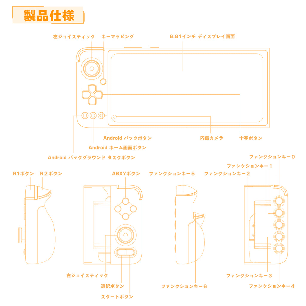 GPD XP Androidゲーム機 – ハイビーム 公式オンラインストア